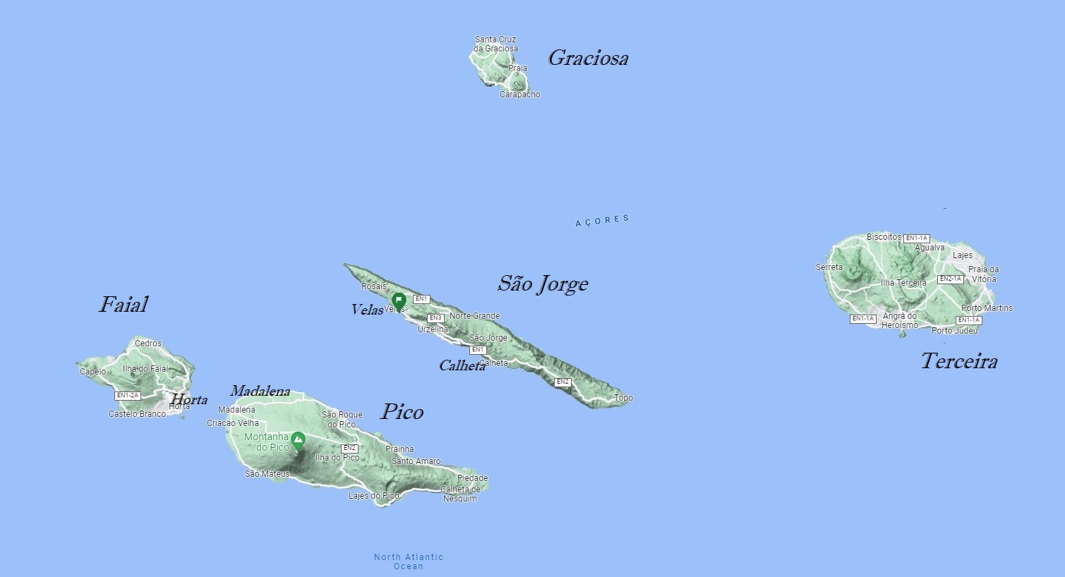 Grupo Central dos Açores - Land Tours